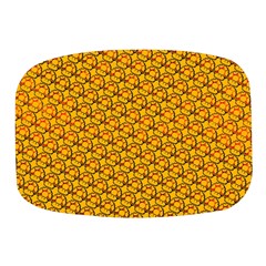 Pixel Art Mushroom Pattern Mini Square Pill Box by ExtraGoodSauce