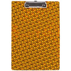 Pixel Art Mushroom Pattern A4 Acrylic Clipboard by ExtraGoodSauce