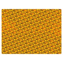 Pixel Art Mushroom Pattern Premium Plush Fleece Blanket (extra Small) by ExtraGoodSauce