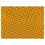 Pixel Art Mushroom Pattern Premium Plush Fleece Blanket (Extra Small) 40 x30  Blanket Front