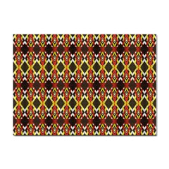 Colorful Geometric Pattern Design Sticker A4 (100 Pack) by ExtraGoodSauce