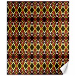 Colorful Geometric Pattern Design Canvas 8  x 10  8.15 x9.66  Canvas - 1