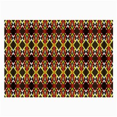 Colorful Geometric Pattern Design Large Glasses Cloth (2 Sides) by ExtraGoodSauce