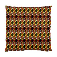 Colorful Geometric Pattern Design Standard Cushion Case (two Sides) by ExtraGoodSauce