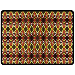 Colorful Geometric Pattern Design Fleece Blanket (large) by ExtraGoodSauce