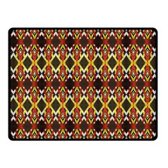 Colorful Geometric Pattern Design Fleece Blanket (small) by ExtraGoodSauce