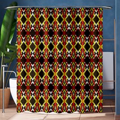 Colorful Geometric Pattern Design Shower Curtain 60  X 72  (medium)  by ExtraGoodSauce