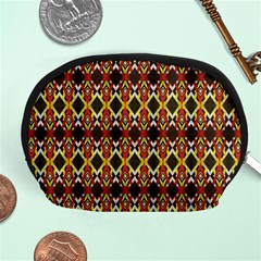 Colorful Geometric Pattern Design Accessory Pouch (medium) by ExtraGoodSauce