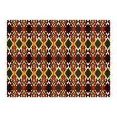 Colorful Geometric Pattern Design Two Sides Premium Plush Fleece Blanket (mini) by ExtraAwesomeSauce