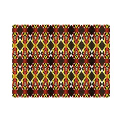 Colorful Geometric Pattern Design Premium Plush Fleece Blanket (mini) by ExtraGoodSauce