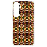 Colorful Geometric Pattern Design Samsung Galaxy S24 Ultra 6.9 Inch TPU UV Case Front