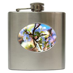 Springtime Pear Tree Blossoms Hip Flask (6 Oz) by ExtraGoodSauce