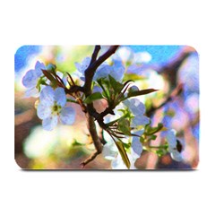 Springtime Pear Tree Blossoms Plate Mats by ExtraGoodSauce