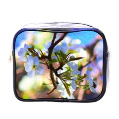 Springtime Pear Tree Blossoms Mini Toiletries Bag (one Side) by ExtraAwesomeSauce