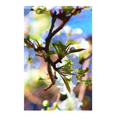 Springtime Pear Tree Blossoms Shower Curtain 48  X 72  (small)  by ExtraGoodSauce