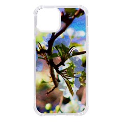 Springtime Pear Tree Blossoms Iphone 14 Tpu Uv Print Case by ExtraGoodSauce