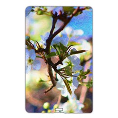 Springtime Pear Tree Blossoms Name Card Style Usb Flash Drive by ExtraGoodSauce