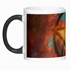 Enchanted Nebula Pentagram Art Morph Mug by ExtraGoodSauce