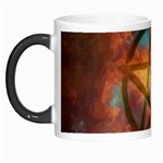 Enchanted Nebula Pentagram Art Morph Mug Left