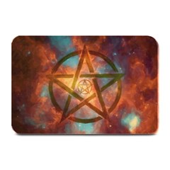 Enchanted Nebula Pentagram Art Plate Mats by ExtraGoodSauce