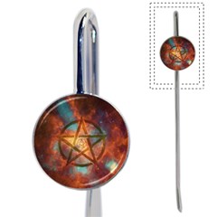 Enchanted Nebula Pentagram Art Book Mark by ExtraGoodSauce