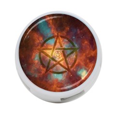 Enchanted Nebula Pentagram Art 4-port Usb Hub (two Sides) by ExtraGoodSauce