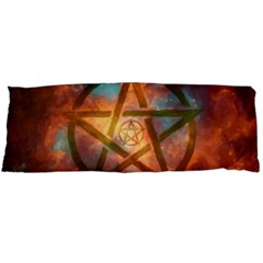 Enchanted Nebula Pentagram Art Body Pillow Case (dakimakura) by ExtraGoodSauce