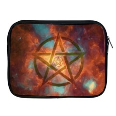 Enchanted Nebula Pentagram Art Apple Ipad 2/3/4 Zipper Cases by ExtraGoodSauce