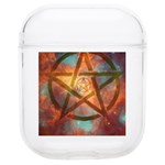 Enchanted Nebula Pentagram Art Soft TPU AirPods 1/2 Case Front