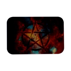 Enchanted Nebula Pentagram Art Open Lid Metal Box (silver)   by ExtraGoodSauce