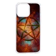 Enchanted Nebula Pentagram Art Iphone 14 Pro Max Tpu Uv Print Case by ExtraGoodSauce