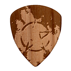 Enchanted Nebula Pentagram Art Wood Guitar Pick (set Of 10) by ExtraGoodSauce