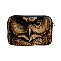 Owl Face Apple Ipad Mini Zipper Cases by linceazul