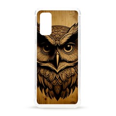 Owl Face Samsung Galaxy S20 6 2 Inch Tpu Uv Case by linceazul