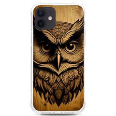 Owl Face Iphone 12/12 Pro Tpu Uv Print Case by linceazul