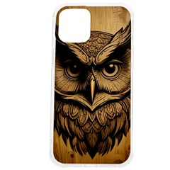 Owl Face Iphone 12 Pro Max Tpu Uv Print Case by linceazul