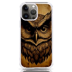 Owl Face Iphone 13 Pro Max Tpu Uv Print Case by linceazul