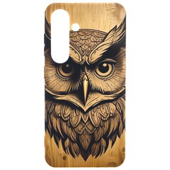 Owl Face Samsung Galaxy S24 6 2 Inch Black Tpu Uv Case