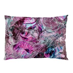  Blend On Pink Pillow Case by kaleidomarblingart