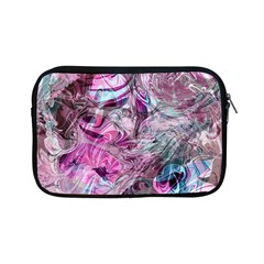  Blend On Pink Apple Ipad Mini Zipper Cases by kaleidomarblingart