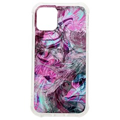  Blend On Pink Iphone 12 Mini Tpu Uv Print Case	 by kaleidomarblingart