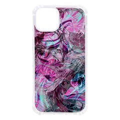  Blend On Pink Iphone 13 Tpu Uv Print Case by kaleidomarblingart