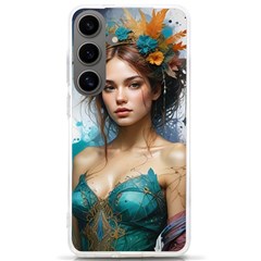 Exotic Young Woman Samsung Galaxy S24 Ultra 6 9 Inch Tpu Uv Case by AIDreaming