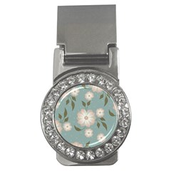 Flora Floral Flower Flowers Pattern Money Clips (cz)  by Apenda