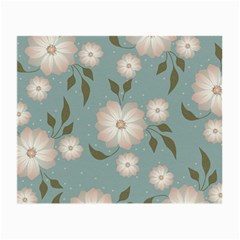 Flora Floral Flower Flowers Pattern Small Glasses Cloth by Apenda