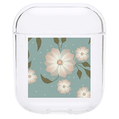 Flora Floral Flower Flowers Pattern Hard Pc Airpods 1/2 Case by Apenda