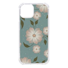 Flora Floral Flower Flowers Pattern Iphone 14 Tpu Uv Print Case by Apenda