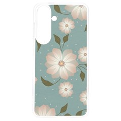 Flora Floral Flower Flowers Pattern Samsung Galaxy S24 6 2 Inch Tpu Uv Case by Apenda