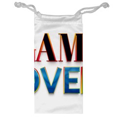 Game Over Text Design  Jewelry Bag