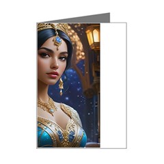 Arabian Princess Mini Greeting Card